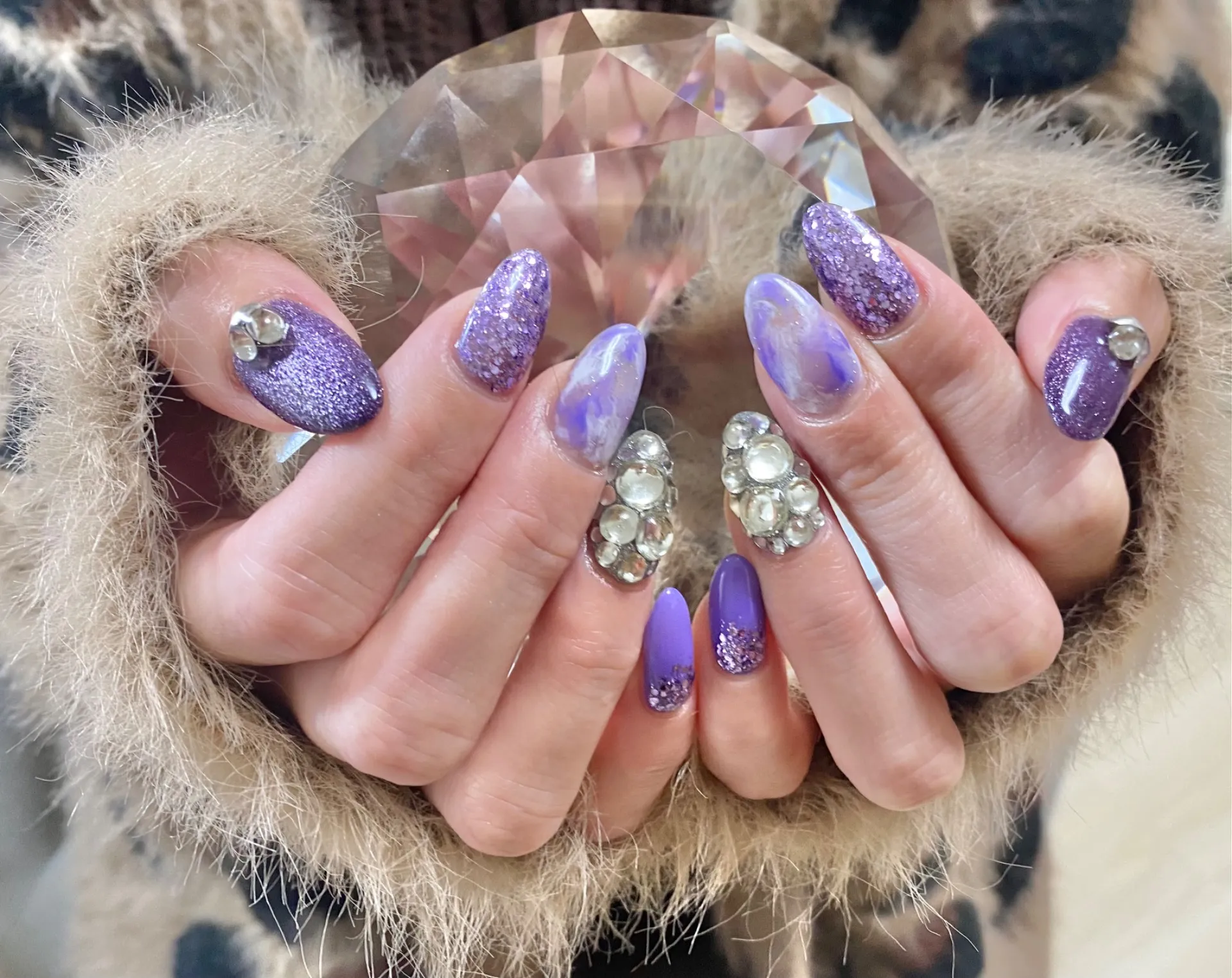 ギャルなネイル💜